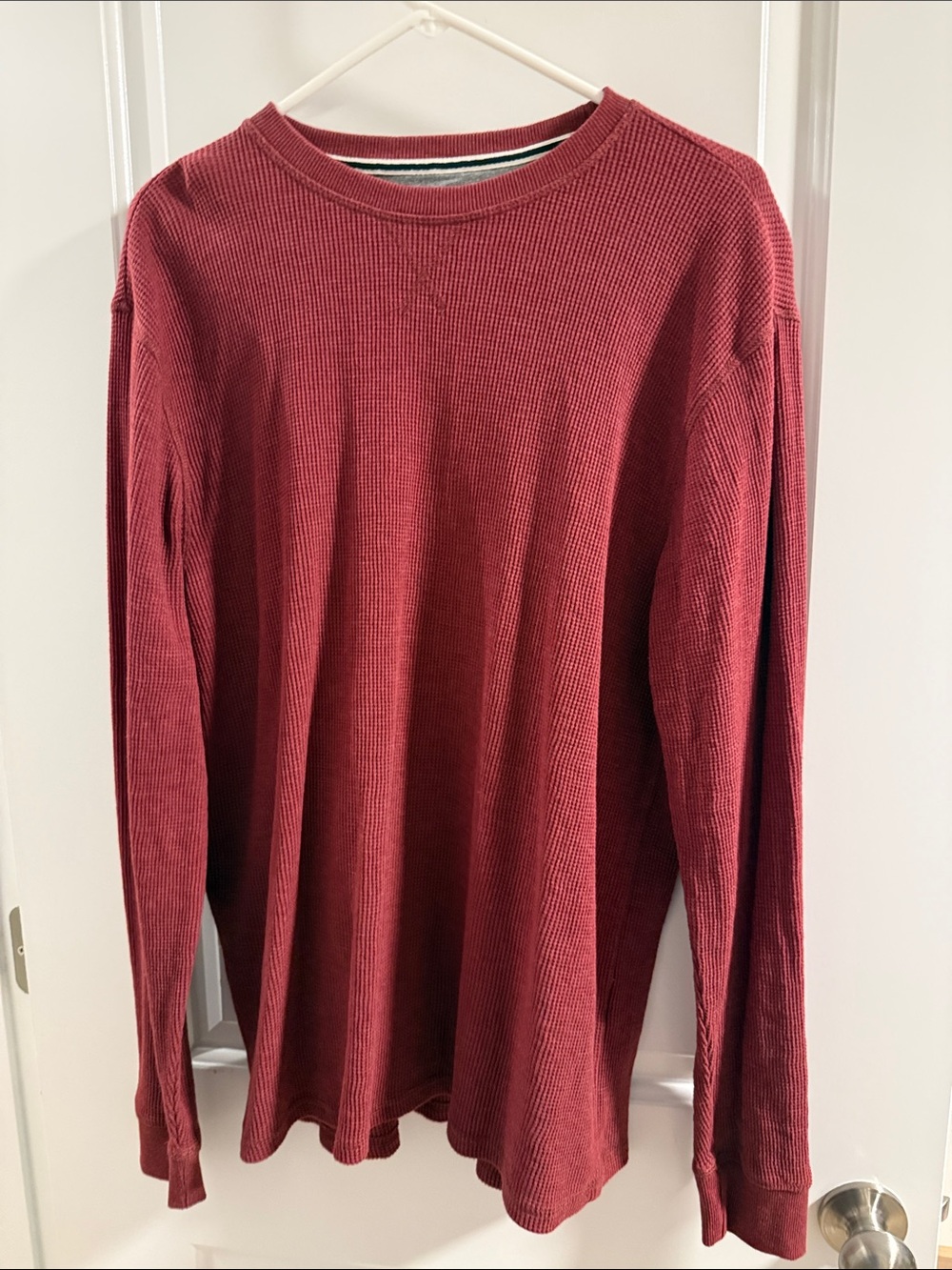 🥳 5 for $25 BUNDLE Men's Long-Sleeve Waffle Knit Crewneck Thermal